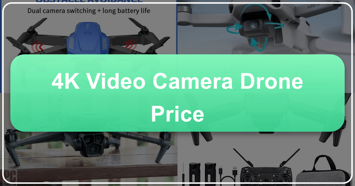 4K Video Camera Drone Price